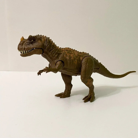 2018 Ceratosaurus Jurassic World Dino Rivals Roarivores 8 Inch Figure Mattel - Picture 1 of 17